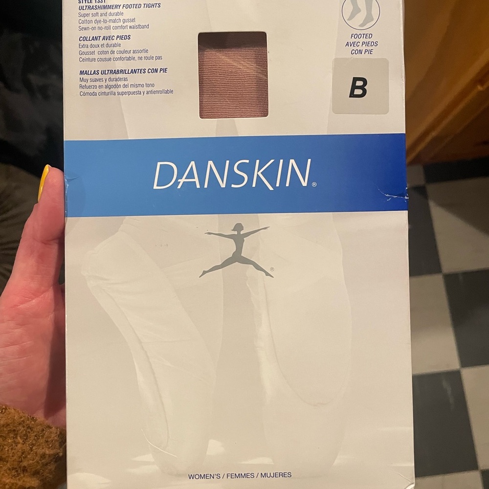 Danskin Women's Footed Tights - Brown
